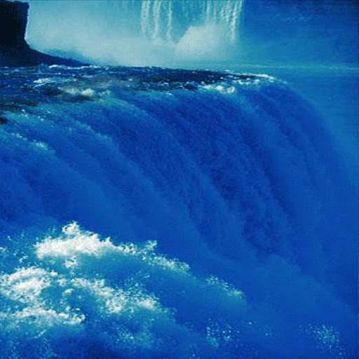 Blue Waterfall Live Wallpaper