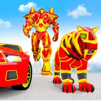 Flying Wild Tiger Robot Game para Android - Download