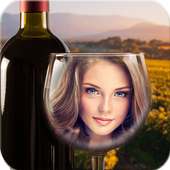 Bottle And Glass Photo Frames on 9Apps