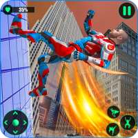 Flying Captain Superhero - Iron City Battle 2020 on 9Apps