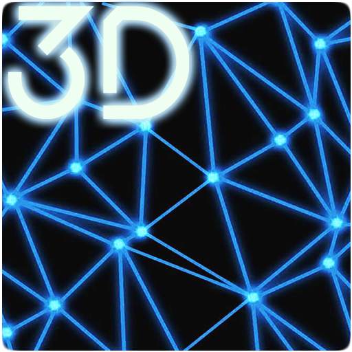 Neon Particles 3D Live Wallpaper
