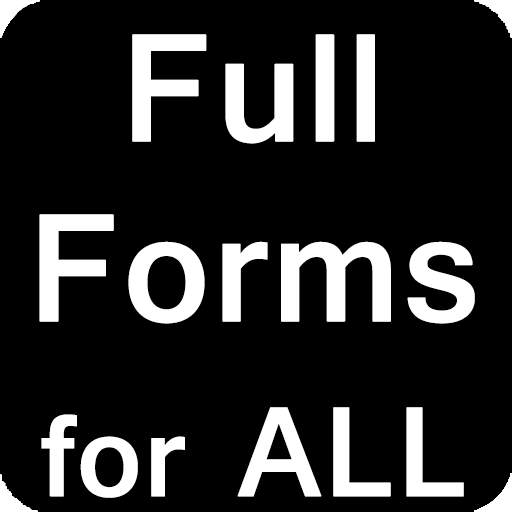 Full Forms for All