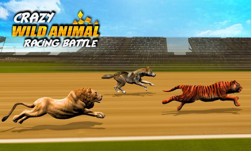 Crazy Wild Animal Racing Battle screenshot 10