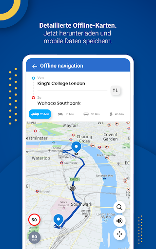 GPS Live Navigation, Karten, Wegbeschreibungen screenshot 19