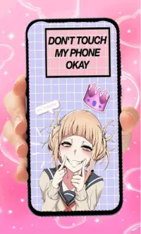 Don't Touch My Phone Wallpaper Lock Screen Anime APK for Android Download