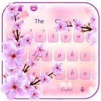 Spring Cherry Blossom Keyboard Theme on 9Apps