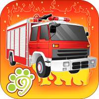 Little Firefighters - fire fighting truck game