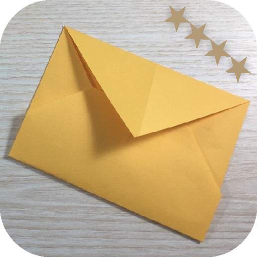 Paper Origami Envelope Step by Step