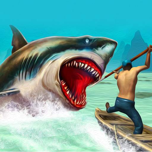 Shark Hunter Wild Animal: Dino Shooting Games