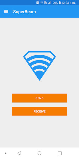 SuperBeam | WiFi Direct Share screenshot 1