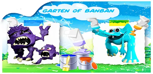 lv 0 2Coloring Garten Of Banban 3 Coloring pages/Garden of BanBan new  coloring pages 