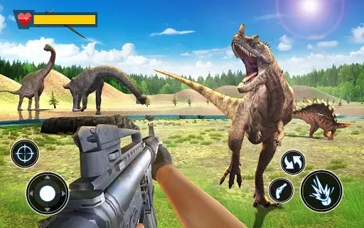 Dinosaur Hunting Games - Offline - Android Gameplay 