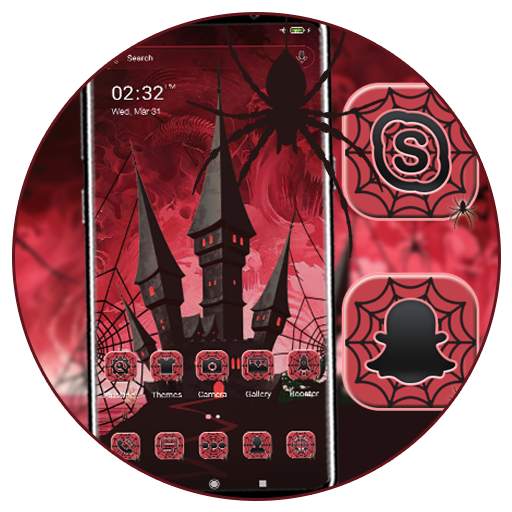 Horror Castle Launcher Theme