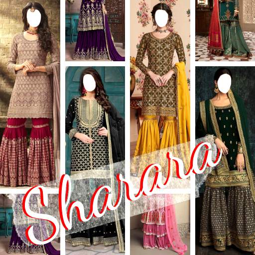 Women Sharara Photo Suit New