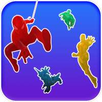 Superheroes Puzzles on 9Apps