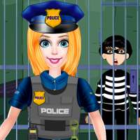 Pretend My Police Station: Policeman Prison Escape