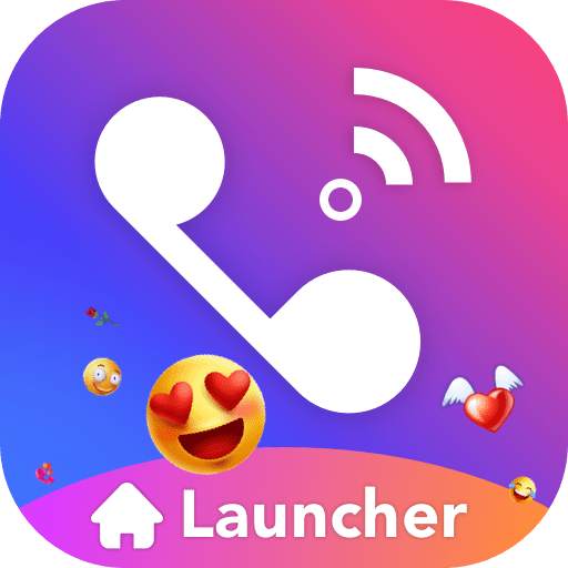 Flash Phone Launcher : Creative Wallpaper & Emoji