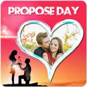 Propose Day Insta DP Photo frame Maker