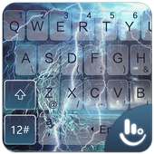 Live 3D Thunder Storm Night Keyboard Theme on 9Apps