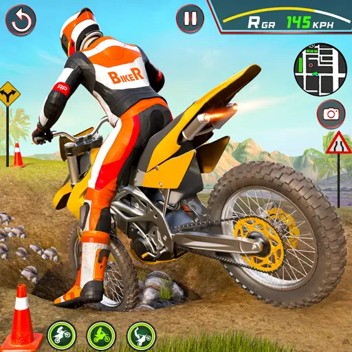 Moto Xtreme Rider - Jogo de Corrida de Motocicleta para Crianças Grátis: O  desafio da motos está prestes a começar. Ligue seus motores e ande com sua  motocross neste divertido jogo de