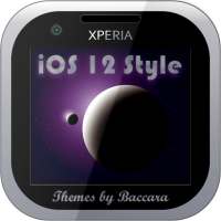 XPERIA Theme "iOS 12 Style"