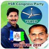 YSR Congress Party Photo Frame