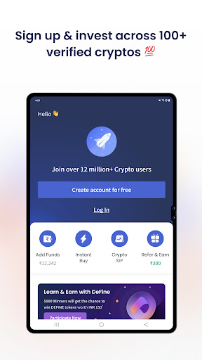 CoinDCX:Bitcoin Investment App स्क्रीनशॉट 13