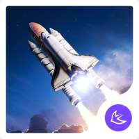 Rocket Sky Space-APUS Launcher stylish theme on 9Apps