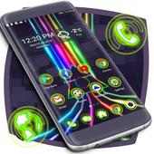 Neon Rainbow Launcher Theme on 9Apps