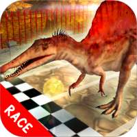 Dinoペットレーシングゲーム：Spinosaurus Run !!