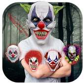Scary Killer Clown Mask - Horror Face Changer on 9Apps