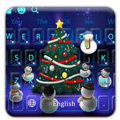 Little Snowmen with Christmas Tree Keyboard