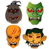 Halloween Stickers & Masks