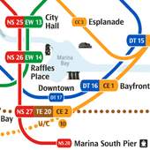 Singapore MRT &LRT Map (Offline)