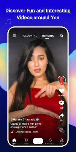 Indian short video app: Snack Video downloader скриншот 1