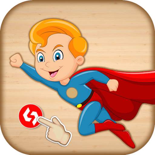 Baby Superhero Jigsaw Puzzle