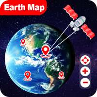 GPS живая карта Земли просмотр улиц и поиск маршр