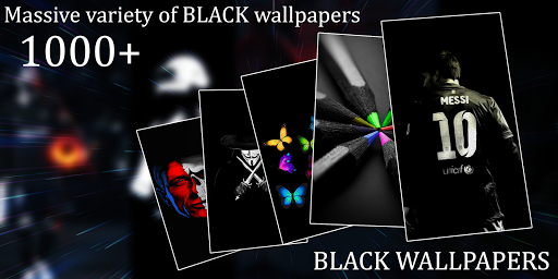 Wavy Error Deep Black Wallpapers - Wallpapers Clan