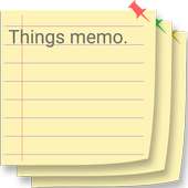 Things memo : 메모 메모장 memo pad