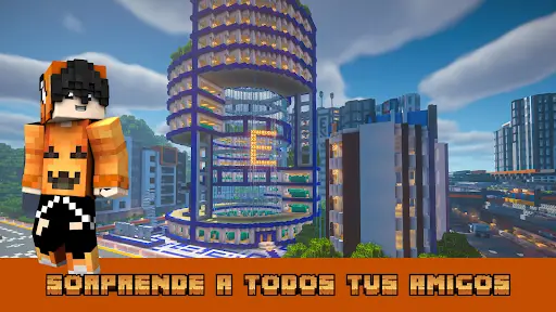 Minecraft Tutorial: MANSÃO SUPER MODERNA COMPLETA COM MOBÍLIA E DOWNLOAD 