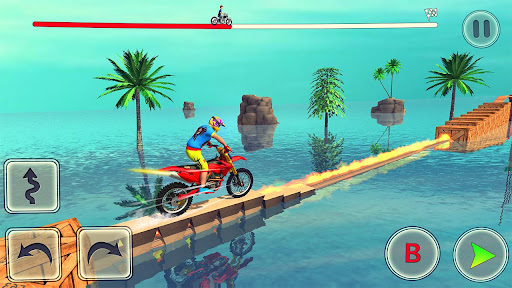 Bike Stunt 3d Motorcycle Games screenshot 7
