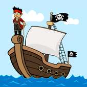 pirate boy in adventure