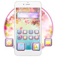 Pink Blossom Beauty Flower Theme on 9Apps