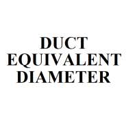 Duct Equivalent Diameter on 9Apps
