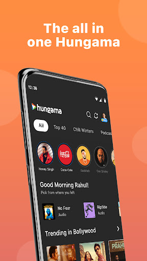 Hungama: Music Movies Podcasts स्क्रीनशॉट 2