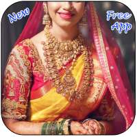 South Indian Jewellery On Saree Photo Editor Free on 9Apps