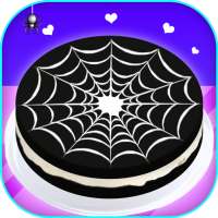 Spider Cake Maker - memasak dessert coklat panas