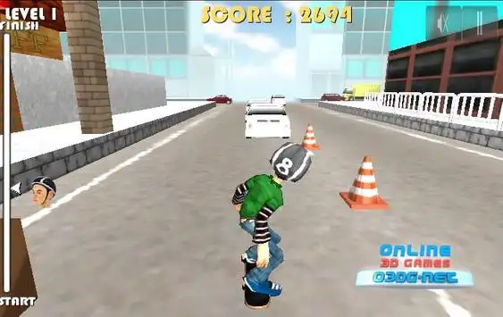 Skatester 3D  Play Now Online for Free 