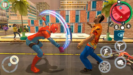 Spider Rope Hero Man Games Game for Android - Download