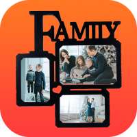 Family Photo Frame: Tree Photo Collage Frame Maker